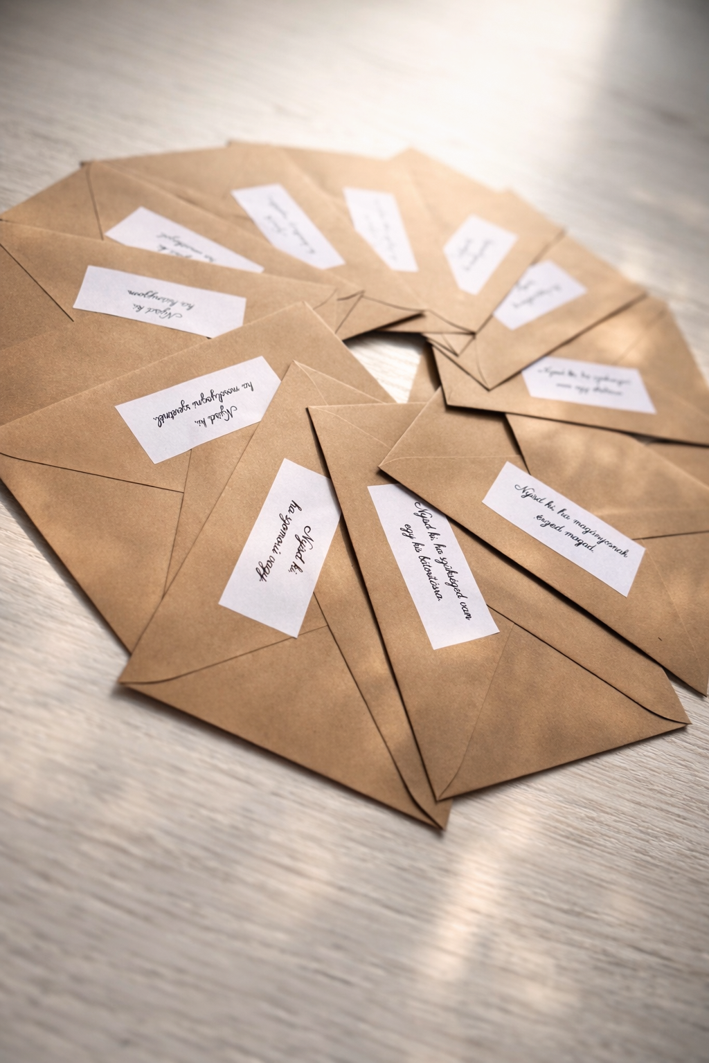 Időzített szeretet - Open When ajándékcsomag